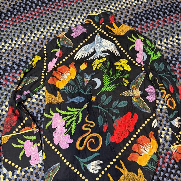 Rosa de Weerd for Anthropologie, flannel pajama set - Picture 3 of 16